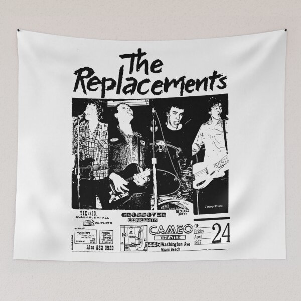 Item preview, Vintage The Replacements Concert Graphic Music Art designed and sold by NeckedMcknight.