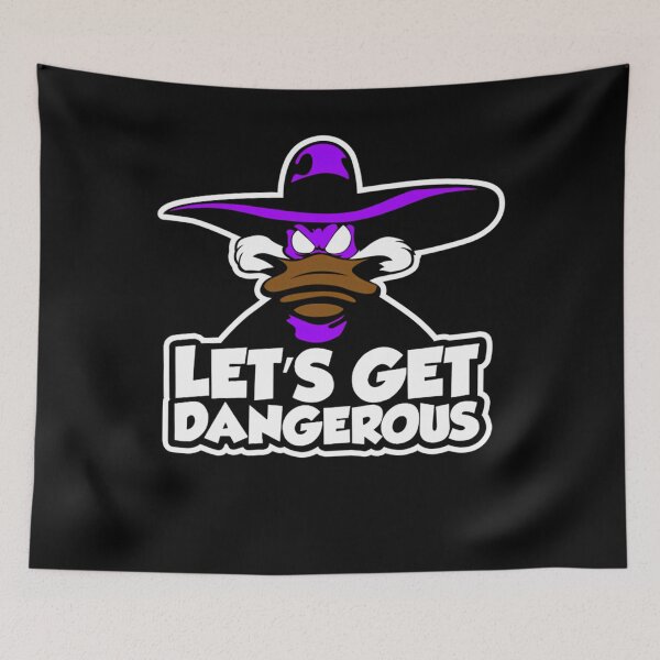 Item preview, Duck Darkwing Shirts Let's Get Dangerous unisex designed and sold by LCHStyle.