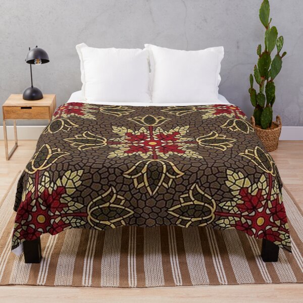 Item preview, Mosiac Floral Pattern designed and sold by tomorrowsart.