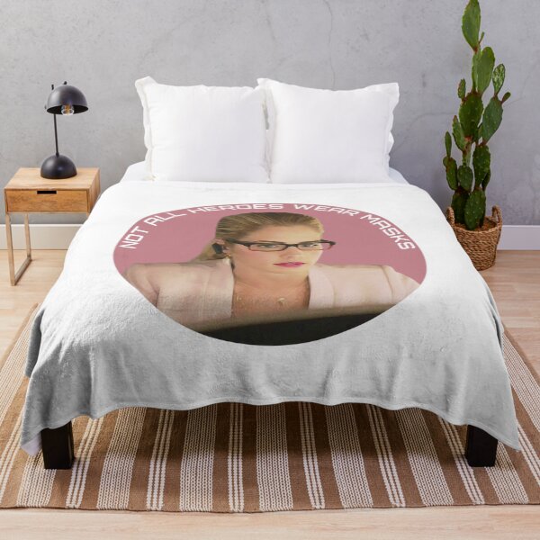 Item preview, Not All Heroes Wear Masks - Felicity Smoak designed and sold by FangirlFuel.
