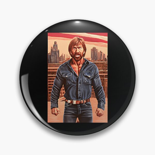 Item preview, Retro style Chuck Norris designed and sold by YouthfulFoster.