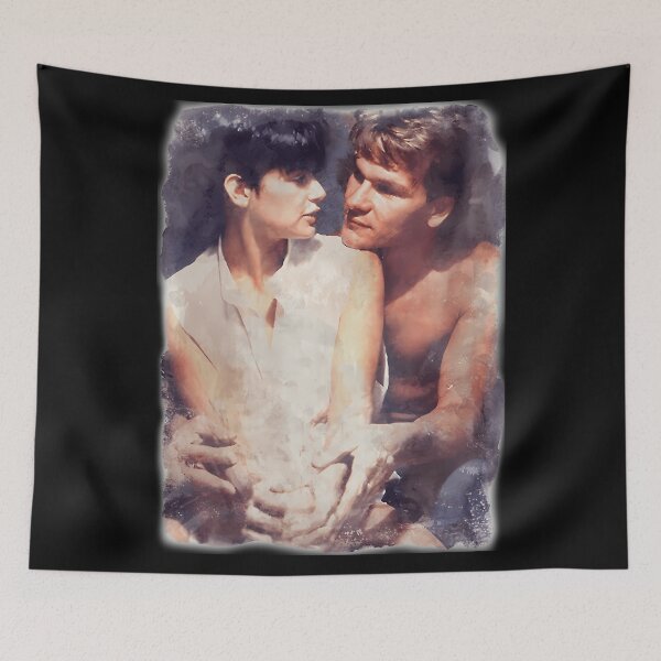Item preview, The shadow of love - Ghost - watercolor D11 designed and sold by ClosetSouchon.