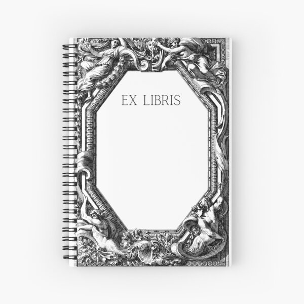 Cuaderno de espiral for Sale con la obra «Diseño de ex libris Art Deco» de  RicePaperDesign