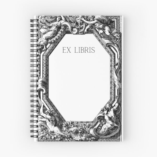 Item preview, Four Statues Frame Ex Libris  designed and sold by Roaming  the Greenwood.