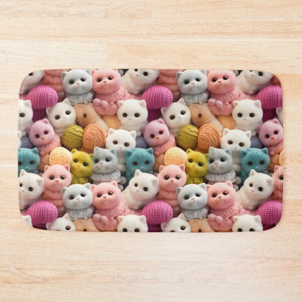 Item preview, Adorable Crocheted Baby Amigurumi Animals Seamless Pattern designed and sold by AlienSkinEyes.