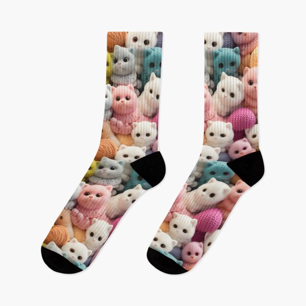 Item preview, Adorable Crocheted Baby Amigurumi Animals Seamless Pattern designed and sold by AlienSkinEyes.