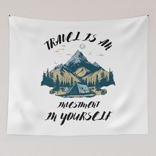 Item preview, Travel Is An Investment In Yourself designed and sold by EVANSTAGE.