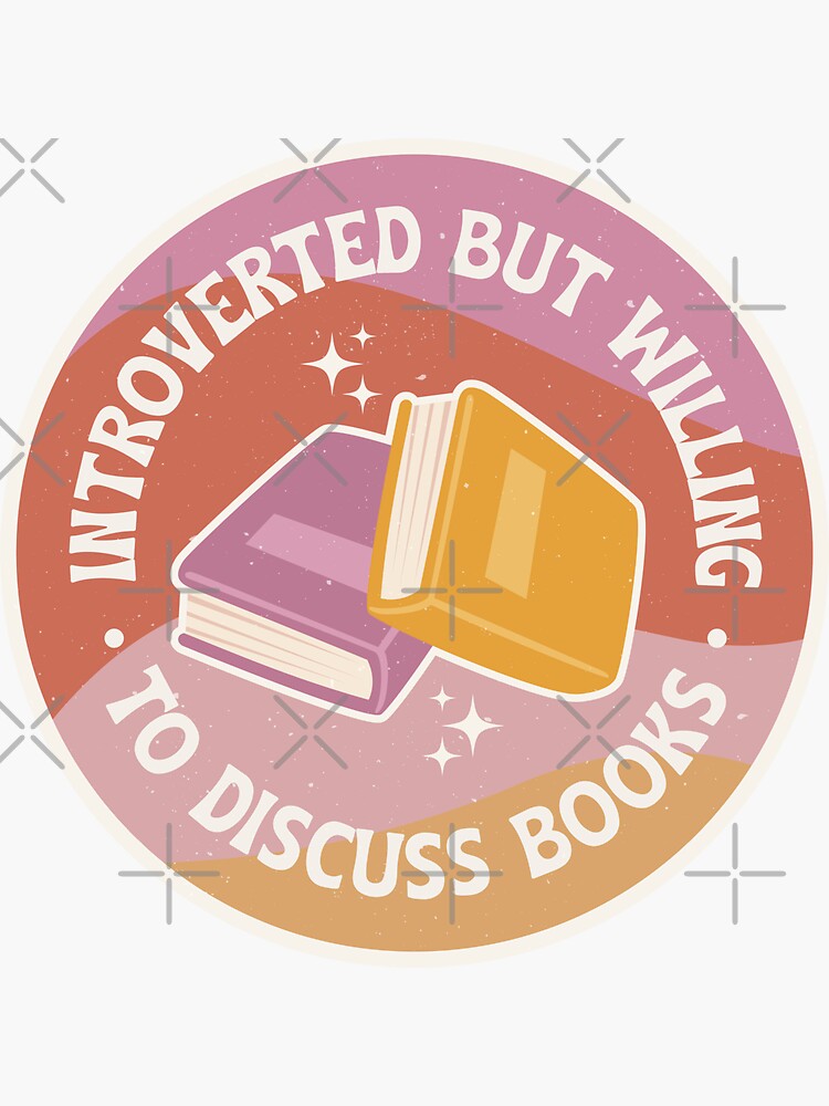 Pink Pastel Books' Sticker | Spreadshirt