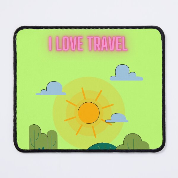 Item preview, I love travel designed and sold by zozolekk.