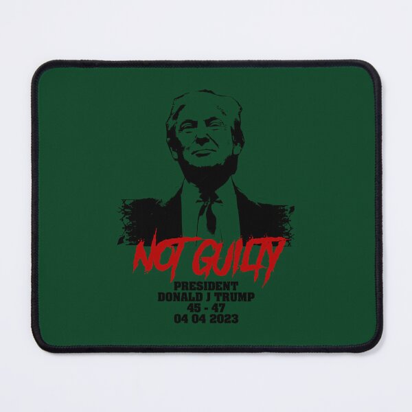 Item preview, Donald Trump started selling Not Guilty mugshot, designed and sold by NourishingShop.