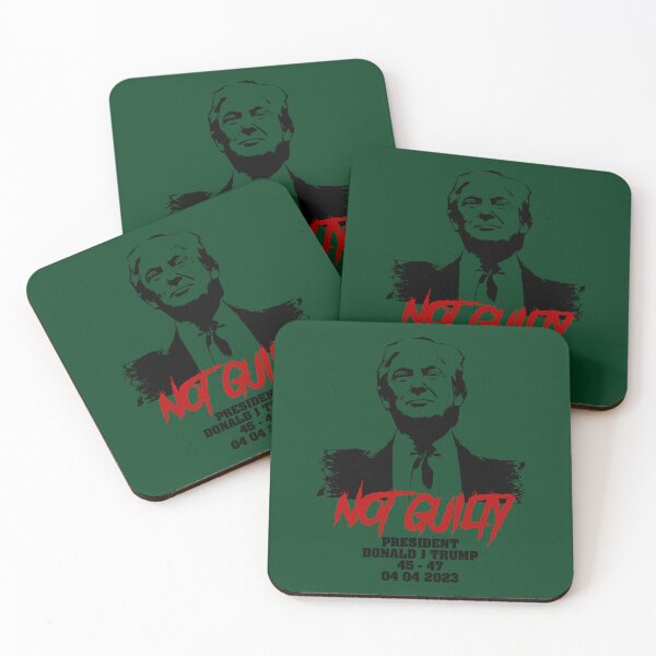 Item preview, Donald Trump started selling Not Guilty mugshot, designed and sold by NourishingShop.