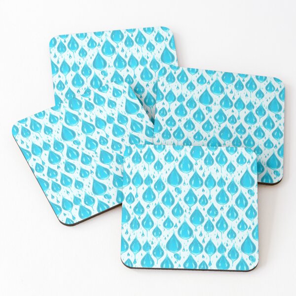 Item preview, Water drops Seamless patterns designed and sold by RocketArtInd.