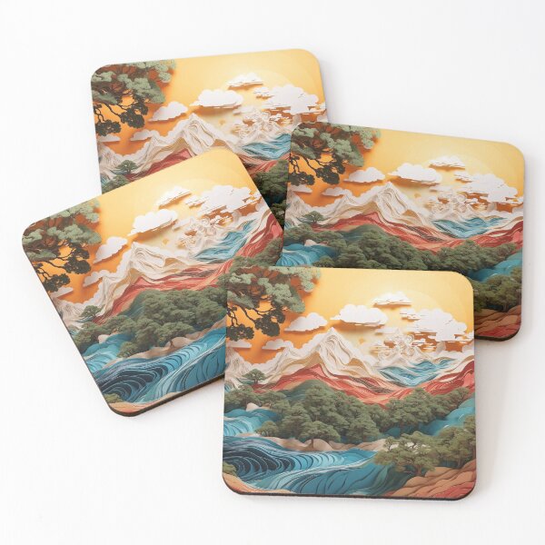 Item preview, Glacier River designed and sold by Glenburn Graphics.