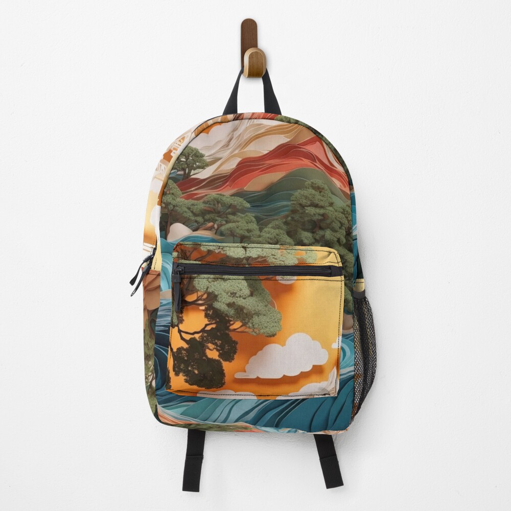 Vista previa del artículo con la obra «Mochila», diseñado y vendido por RivenWaters.