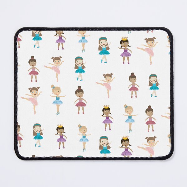 Item preview, Cute Ballerina Ballet Themed Pattern designed and sold by idovedesign.