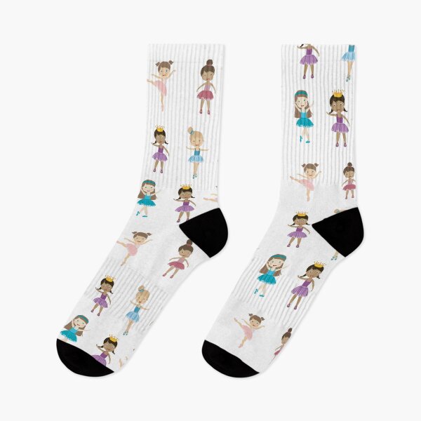 Item preview, Cute Ballerina Ballet Themed Pattern designed and sold by idovedesign.