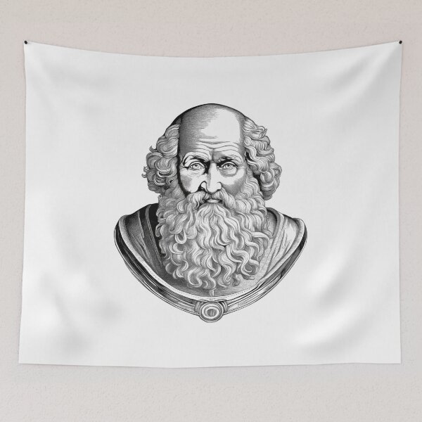 Item preview, Archimedes of Syracuse Portrait designed and sold by NTGUILTY.