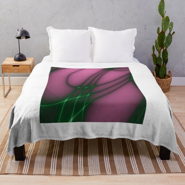 Item preview, Green lines on purple background designed and sold by Ivicaartist.