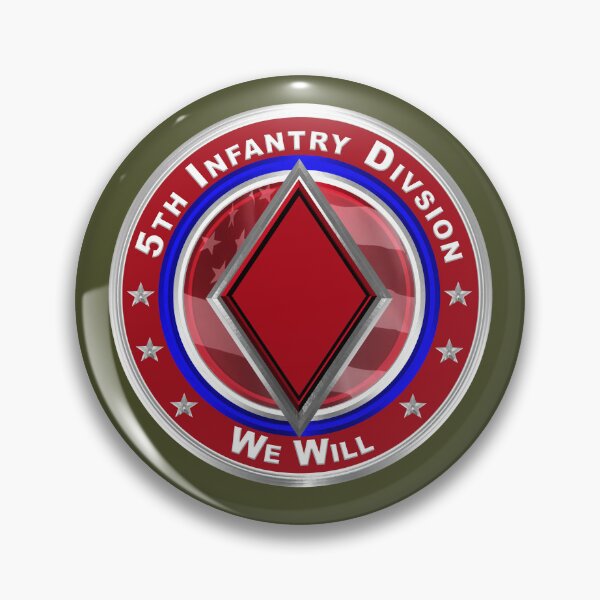 Item preview, 5th Infantry Division designed and sold by SoldierAlways.