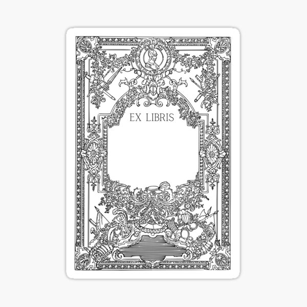 Item preview, Knight Frame Ex Libris  designed and sold by Roaming  the Greenwood.