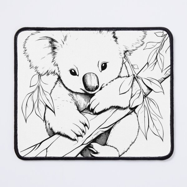 Item preview, Koala Bear drawing art print designed and sold by dcrc.