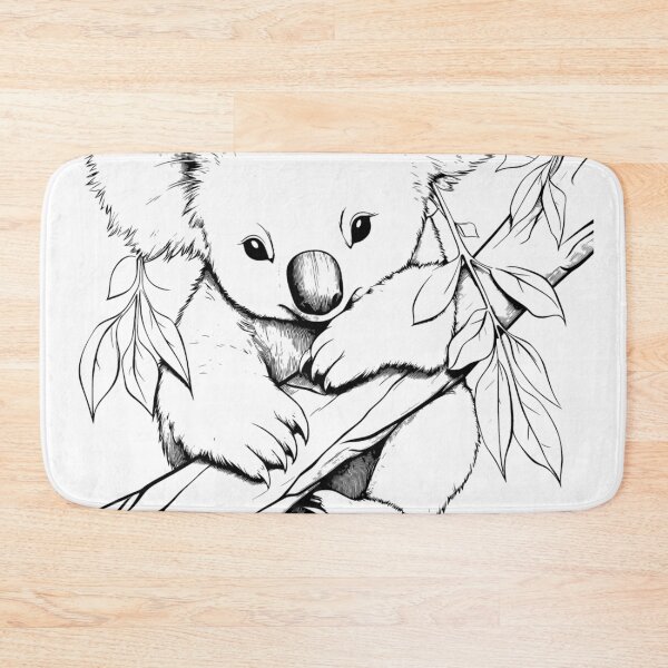 Item preview, Koala Bear drawing art print designed and sold by dcrc.