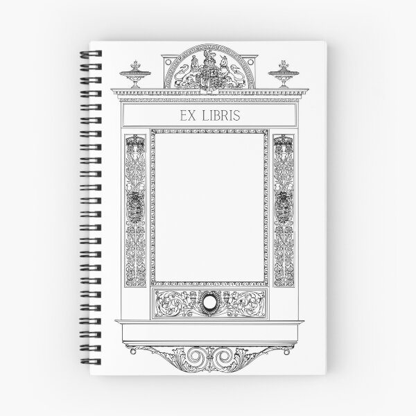 Item preview, Lion and Unicorn Frame Ex Libris  designed and sold by Roaming  the Greenwood.