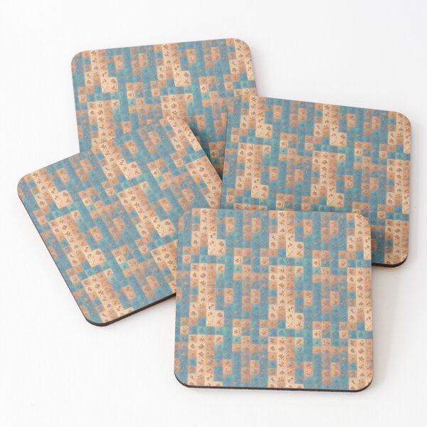 Item preview, Colorful square Seamless patterns designed and sold by RocketArtInd.