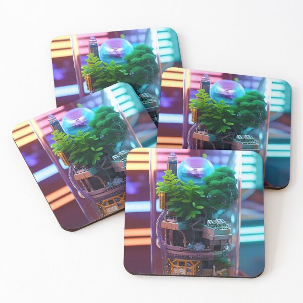 Item preview, Nature.exe #0040 Desktop Plant biom with embeded electronics   designed and sold by GrumpyMrGrouper.