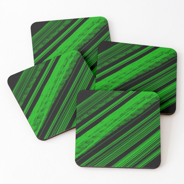 Item preview, Green Black Geometric designed and sold by mwebba2005.