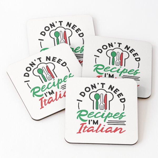 Item preview, I Don't Need Recipes I'm Italian designed and sold by jaygo.