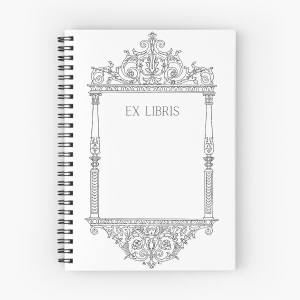 Item preview, Pillar Frame Ex Libris  designed and sold by Roaming  the Greenwood.