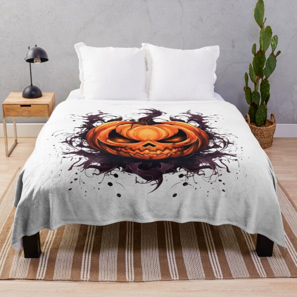 Item preview, Halloween design pumpkin, evil pumpkin, jack o' lantern, halloween decor designed and sold by SvarunPogani.