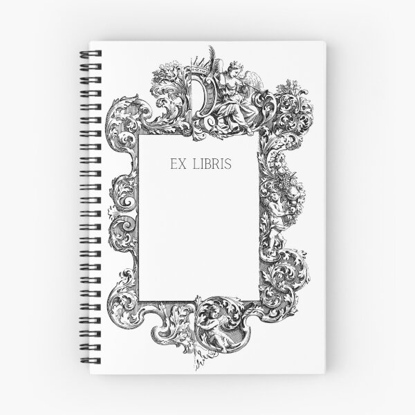 Item preview, Cupid and the Herald Frame Ex Libris  designed and sold by Roaming  the Greenwood.