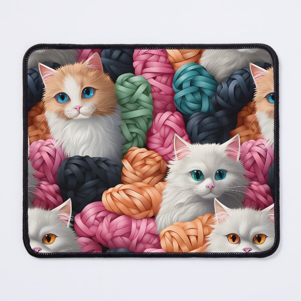 Item preview, Adorable Crocheted Baby Amigurumi Animals Seamless Pattern designed and sold by AlienSkinEyes.
