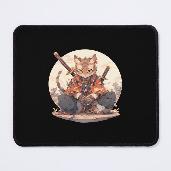 Item preview, Samurai Cat: Feline Warrior Elegance designed and sold by hamishby.