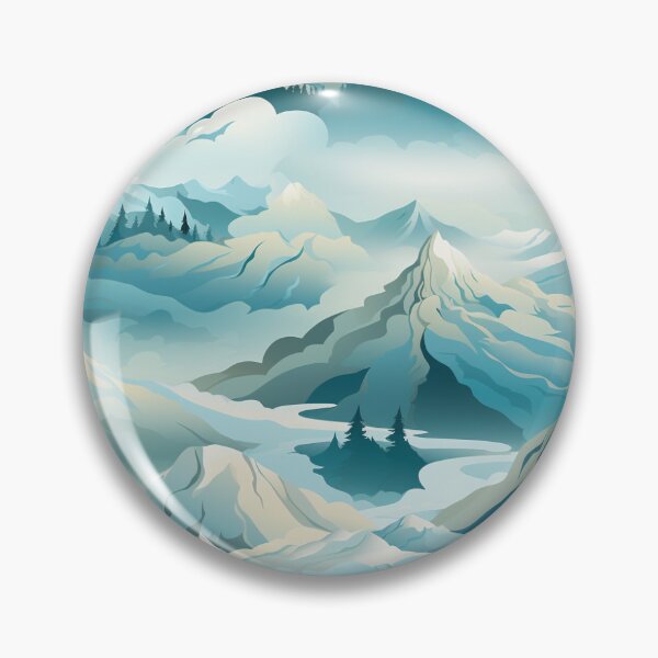 Item preview, patrón de montañas designed and sold by UnderCloud.