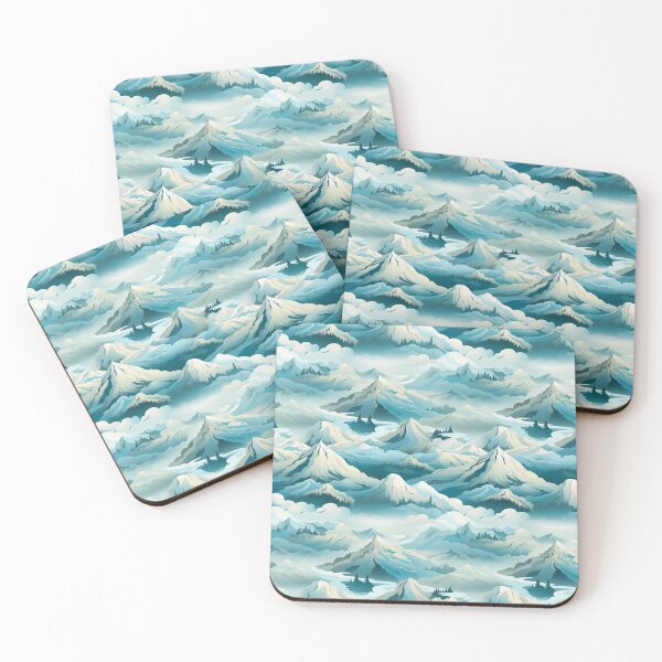 Item preview, Mountains Pattern designed and sold by UnderCloud.