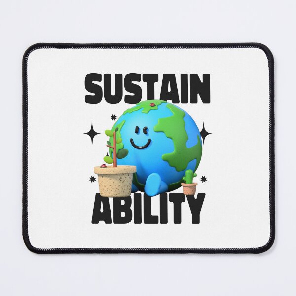 Item preview, Sustainability Happy Mother Earth Plants Flowers designed and sold by pixelplaza.