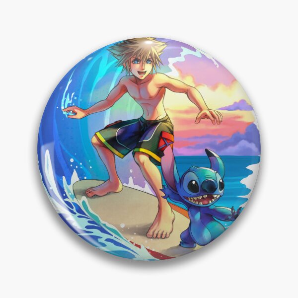 Item preview, Sora Surfing Kingdom Hearts 2 designed and sold by Lali-Holley.