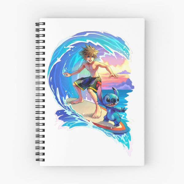 Item preview, Sora surfeando en Kingdom Hearts 2 designed and sold by Lali-Holley.
