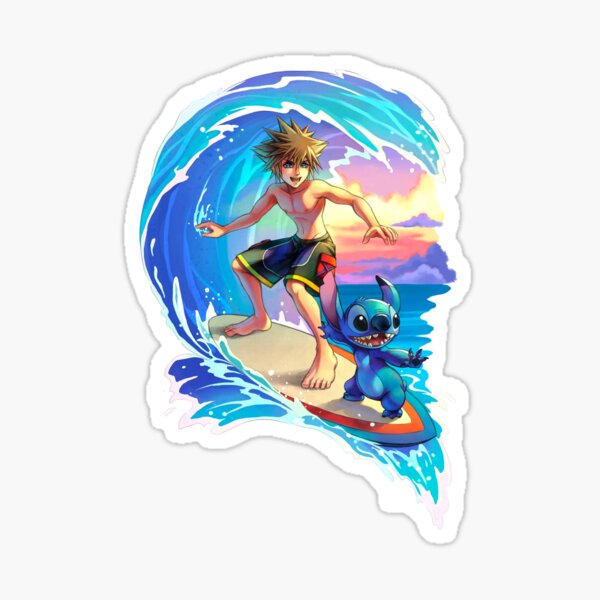 Artikel-Vorschau von Sora Surfing Kingdom Hearts 2, designt und verkauft von Lali-Holley.