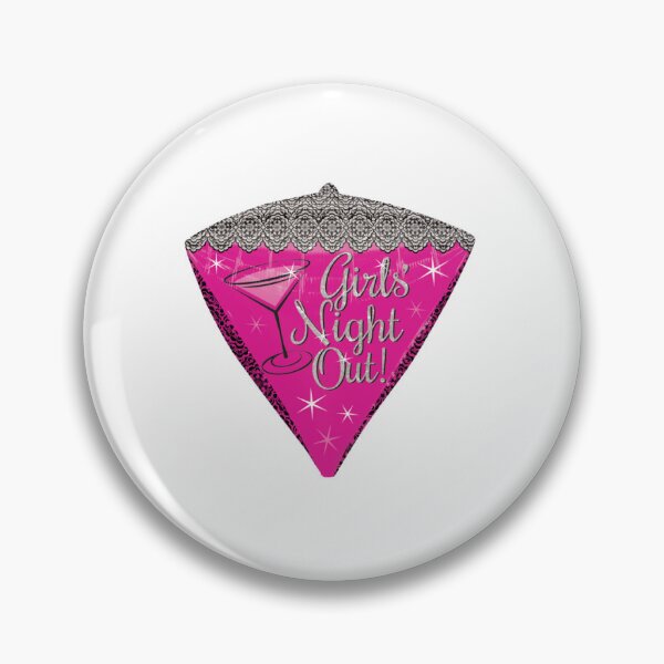 Item preview, Girls Fun Night Sticker  designed and sold by The Happiness Market .