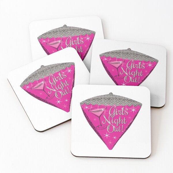 Item preview, Girls Fun Night Sticker  designed and sold by The Happiness Market .
