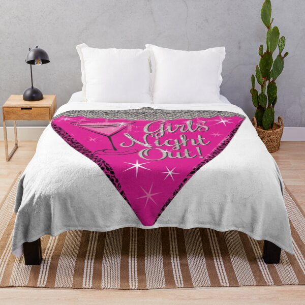 Item preview, Girls Fun Night Sticker  designed and sold by The Happiness Market .