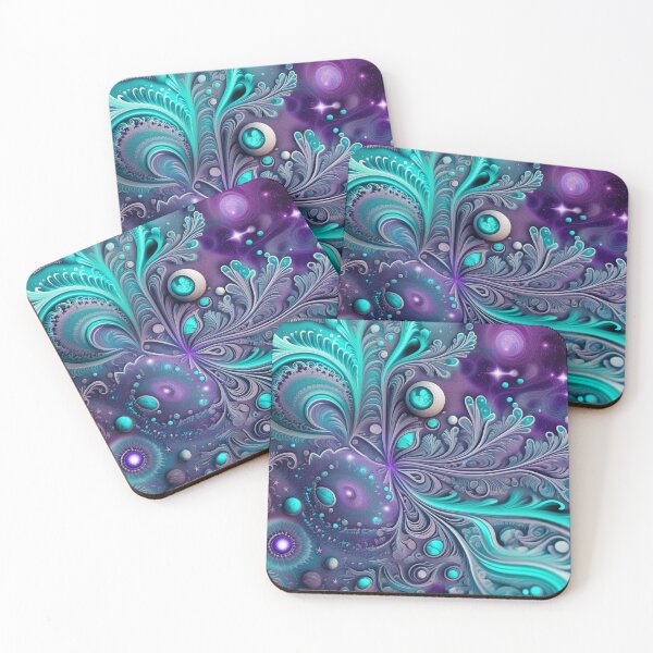 Item preview, Other Worldly Designs- nebulas, stars, galaxies, planets with feathers  designed and sold by BirdsnStuff.