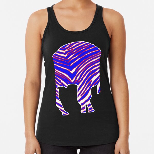 HBK Buffalo Zubaz Heart - Buffalo Bills - Tank Top