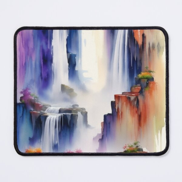 Item preview, Vibrant Waterfall designed and sold by aesthetNest.