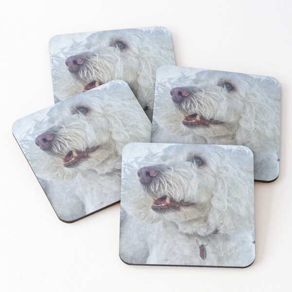 Item preview, White Labradoodle designed and sold by Debra Martz.