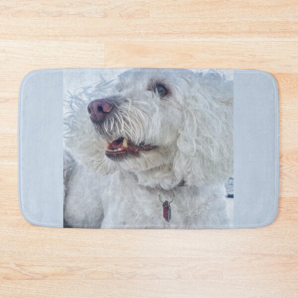 Item preview, White Labradoodle designed and sold by Debra Martz.